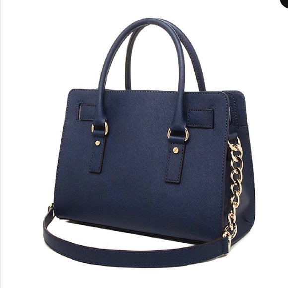 Navy Michael Kors Purse - Picture 8 of 8